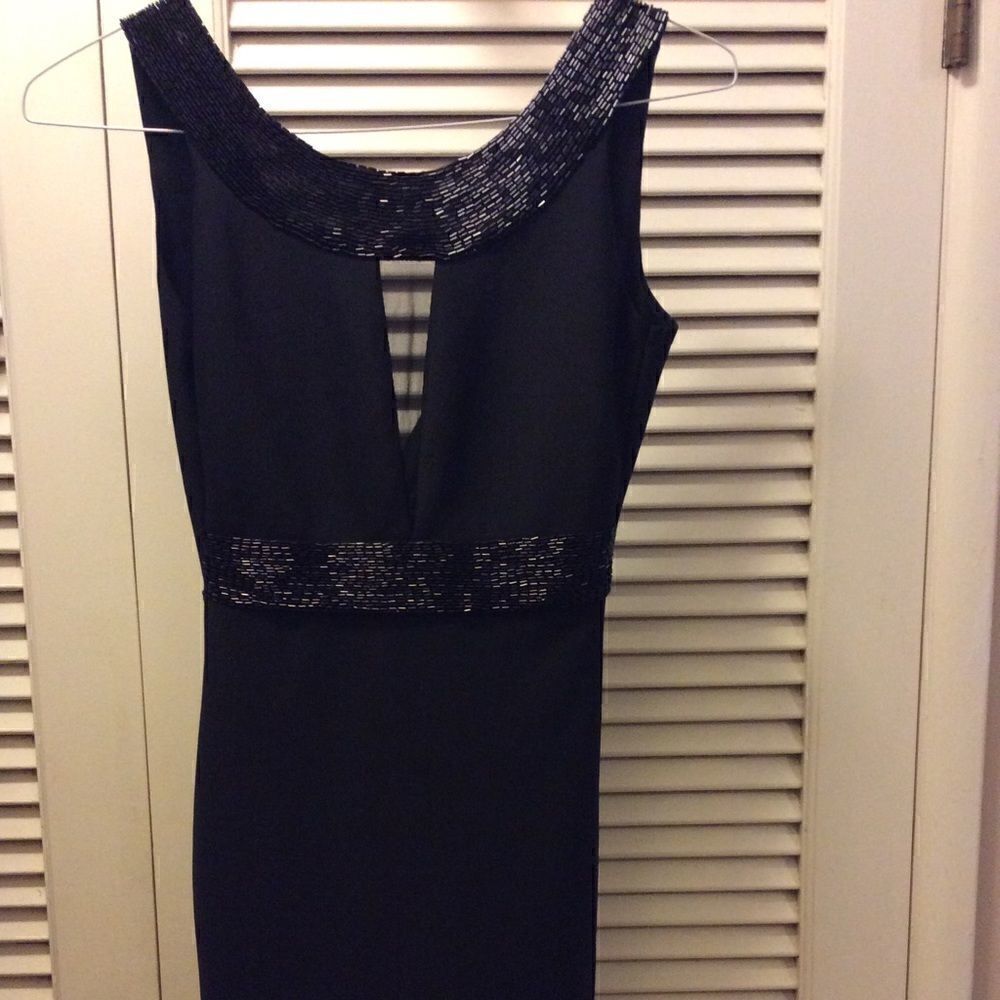 Sparkle LBD by Fora. XS. Sheer cut out. Tunic too!